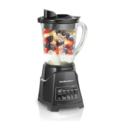 Licuadora Hamilton Beach Power Elite, 1.2 Litros, 650W, 4 Velocidades, Negro