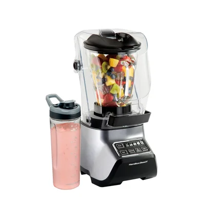 Licuadora Hamilton Beach Sound Shield 950, 1.5 Litros, 950W, 5 Velocidades, Negro