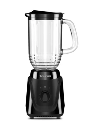 Licuadora Taurus Menina Glass, 1 Litro, 300W, 2 Velocidades, Negro