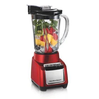 Licuadora Hamilton Beach 53519F, 1.4 Litros, 700W, 4 Velocidades, Rojo