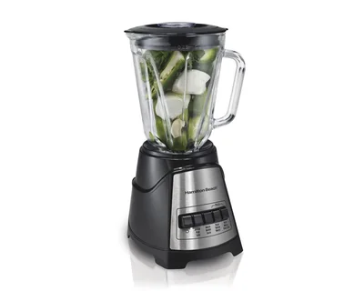 Licuadora Hamilton Beach 58148-MXR, 1.2 Litros, 650W, 10 Velocidades, Negro