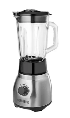 Licuadora Black & Decker L1650, 1.5 Litros, 750W, 2 Velocidades, Negro/Plata