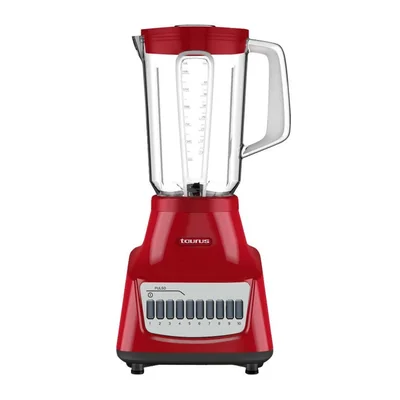 Licuadora Taurus Potenza, 1.5 Litros, 750W, 10 Velocidades, Rojo