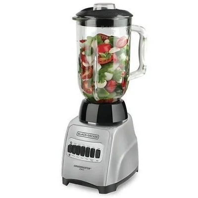 Licuadora Black & Decker BL1000MG, 1.2 Litros, 550W, 10 Velocidades, Negro/Plata