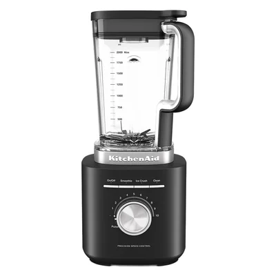 Licuadora KitchenAid 7KSB2072MBM, 2 Litros, 1700W, 10 Velocidades, Negro