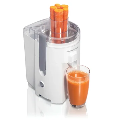 Extractor de Jugos Hamilton Beach 67501, 400W, Blanco
