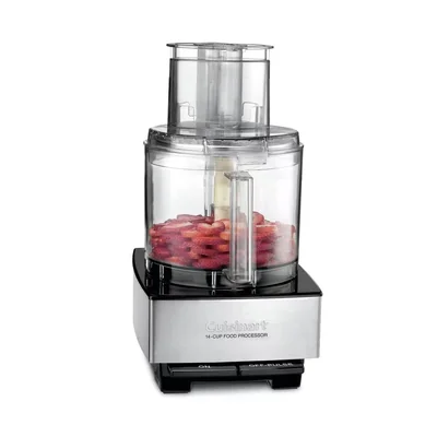 Procesador De Alimentos Cuisinart Acero Inoxidable Con Funciones Para Picar Y Triturar