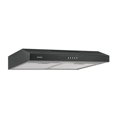 Campana Extractora Acero Inox Foset 60cm CAME-60M Negra Color Negro