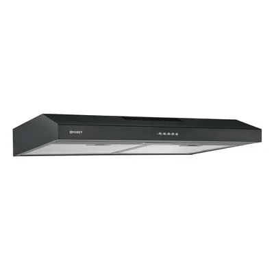 Campana Extractora Acero Inoxidable Foset 75cm CAME-75M Negra Color Negro