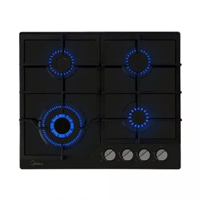 Parrilla de Gas Empotrable Midea MTGB24R3402GG, 4 Quemadores