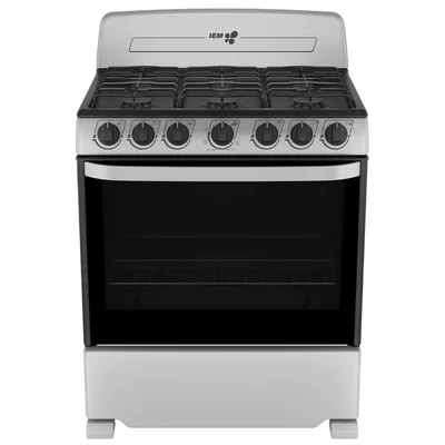 Estufa Mabe EI3020BAPS1, 6 Quemadores, Plata