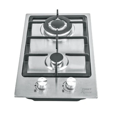Parrilla de Gas Empotrable Foset 48320, 2 Quemadores