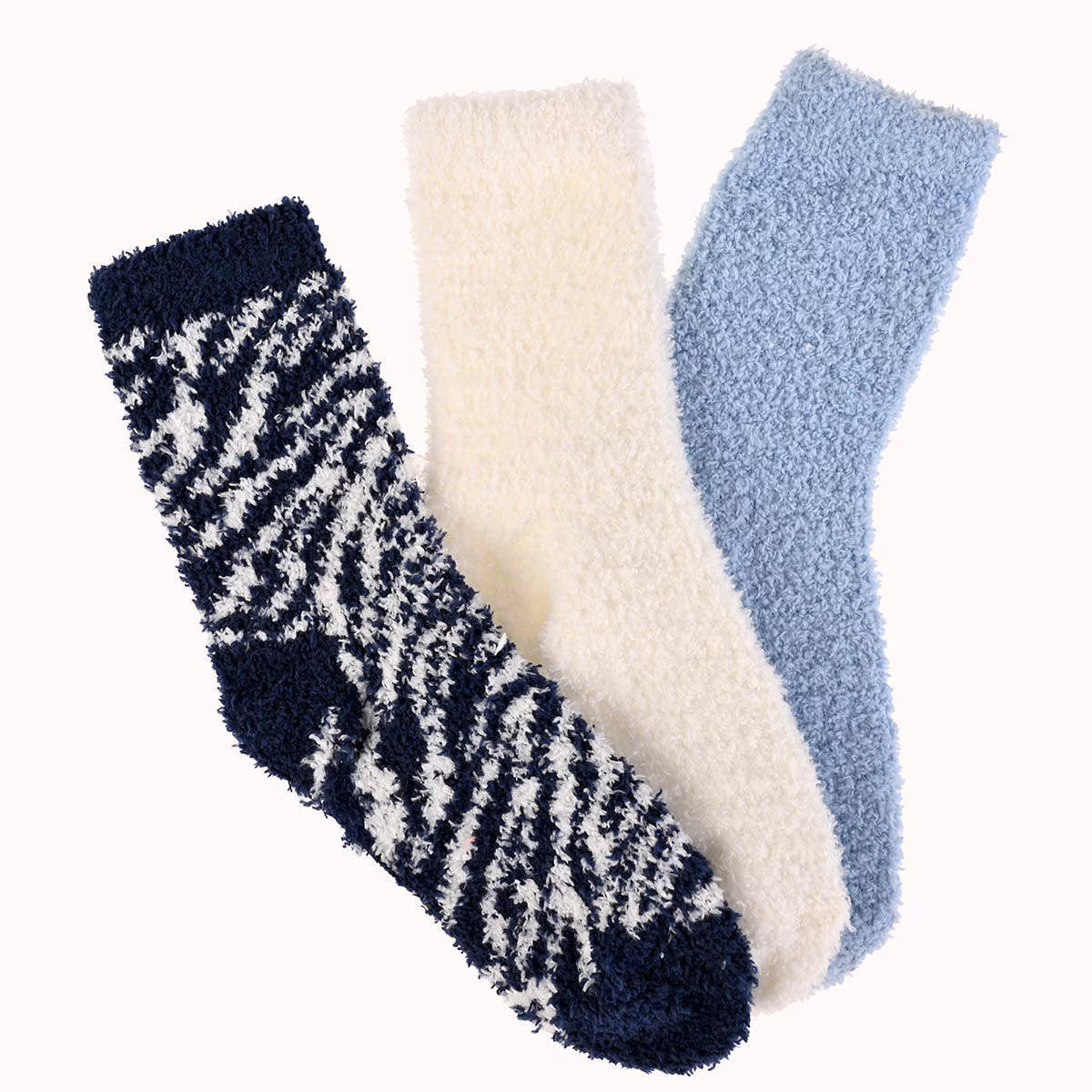 3Pack Calcetín Cozy Cebra Maria Intima para Mujer