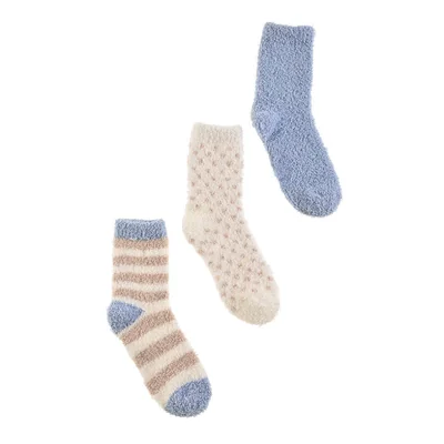 3Pack Calcetín Cozy Rayas Maria Intima para Mujer
