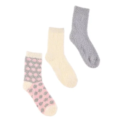 3P Calcet Cozy Polka Dots Raya Maria Intima para Mujer