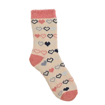Calcetín Cabin Corazones Maria Intima para Mujer