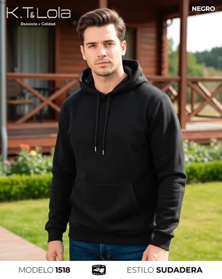 Sudadera Hombre Casual Comoda Con Gorra Liviana