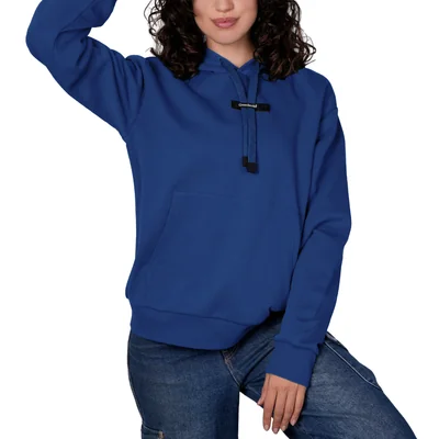 Sudadera Greenlander Con Gorro Hoodie Casual Para Mujer Azul
