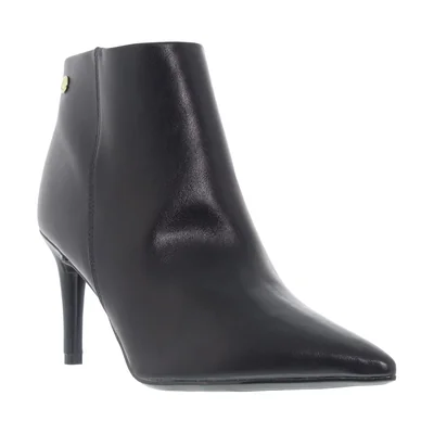 Botín Puntal con Tacón Negro Vizzano para Mujer