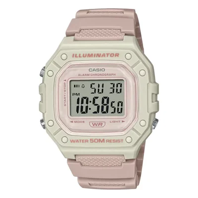 Reloj Casio W-218hc-4a2vcf Illuminator-blanco