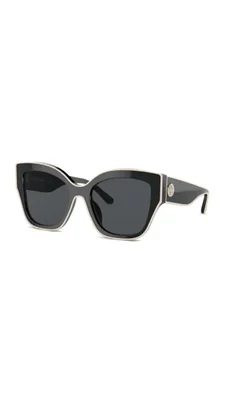 Gafas de sol Tory Burch 54/19/140 Negro con ribete marfil