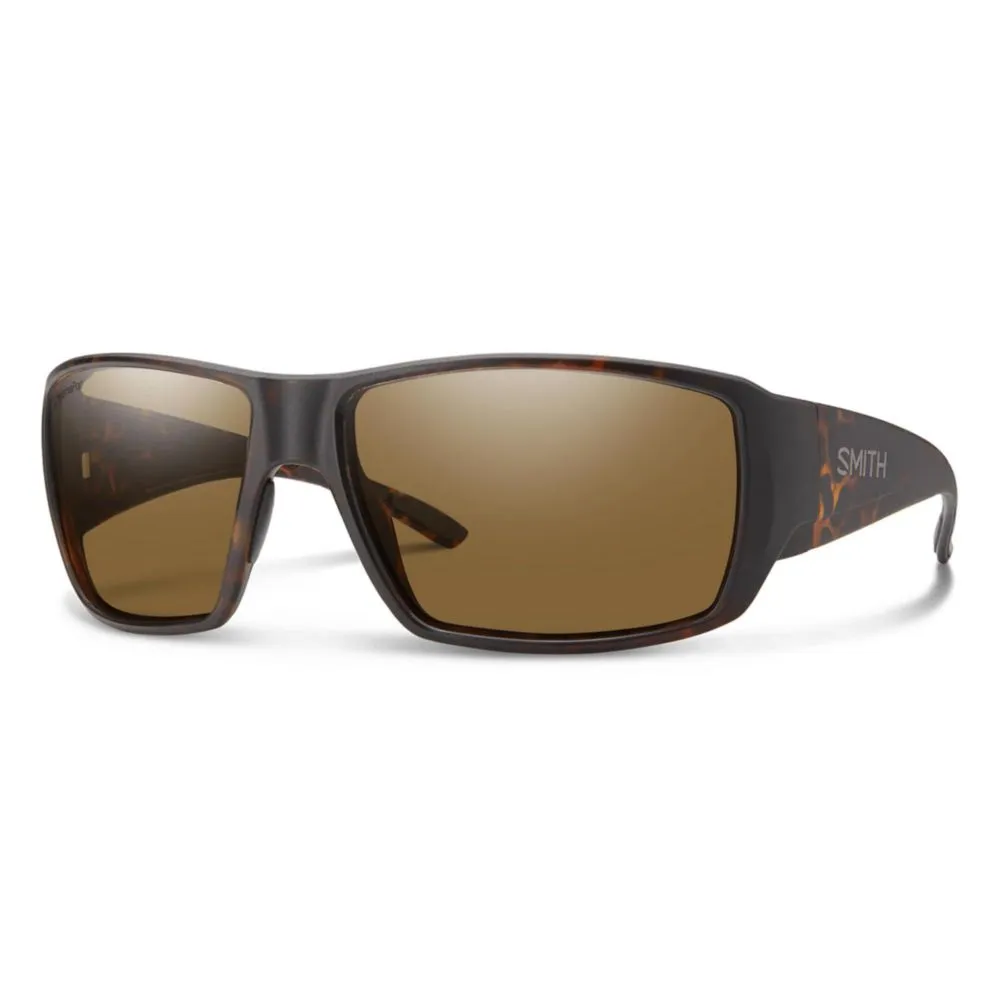 Gafas de sol SMITH Guide’s Choice con lente marrón y montura tortuga mate
