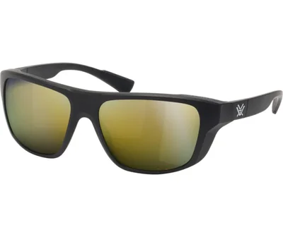 Gafas de Sol Vortex Jackal Marco Negro Lente Ámbar con Espejo Dorado