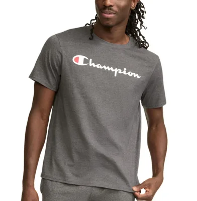 Camiseta Champion Classic Script Logo para hombre talla XL
