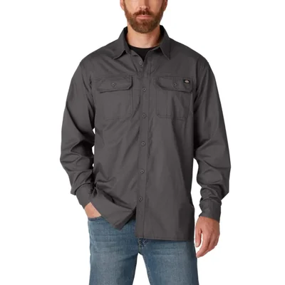 Camisa de manga larga Dickies Flex Ripstop gris pizarra XL