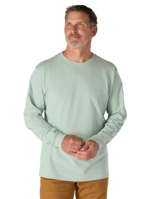 Camiseta Carhartt Dearborn LS Logo Corte Suelto Seabrook XS