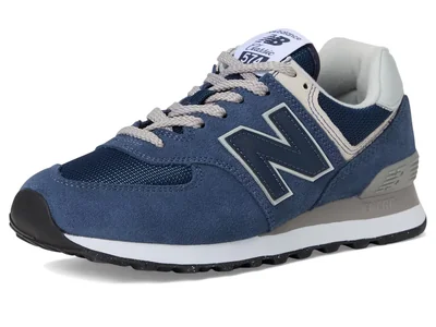 Zapatilla New Balance 574 Core Nb Navy Nb White Para Mujer Talla 115 B - Venta Internacional.