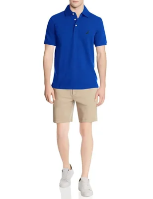 Camisa Polo Nautica XXL Cobalto Brillante de Algodón