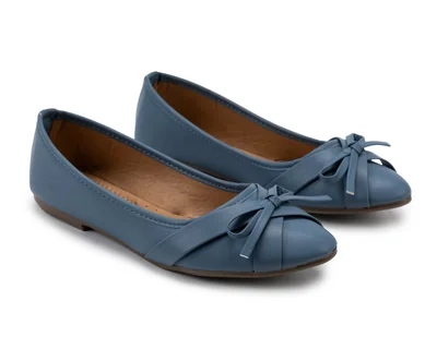 Flats Up & Down con Aplicación de Moño para Mujer