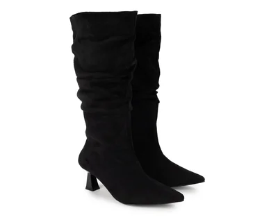 Botas Negras Casuales Strona para Mujer