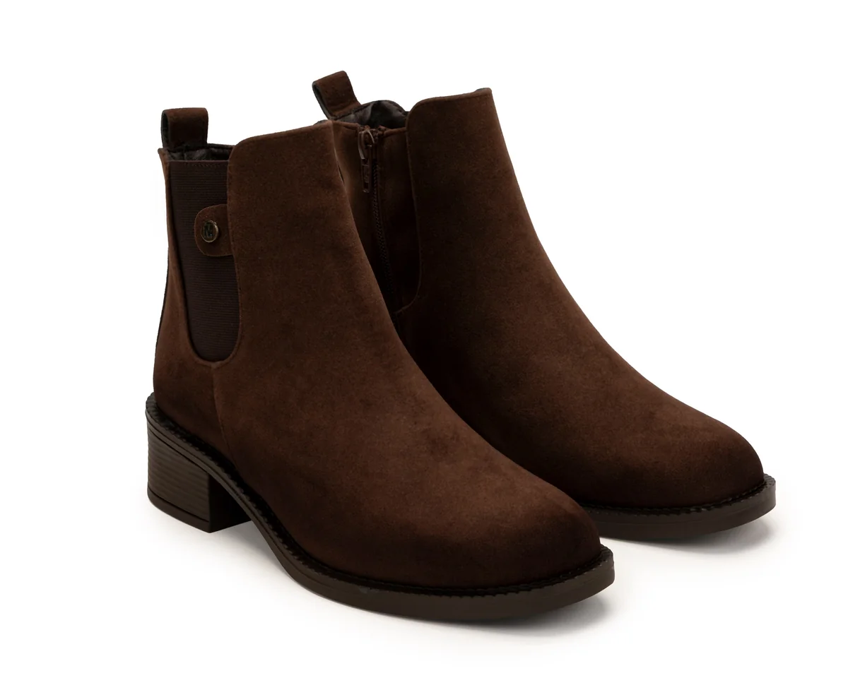 Botas Vaqueras Sahara Cafés para Mujer