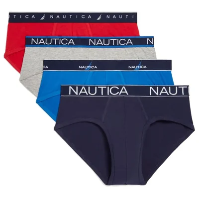Slip Nautica 4 unidades algodón elástico edición limitada