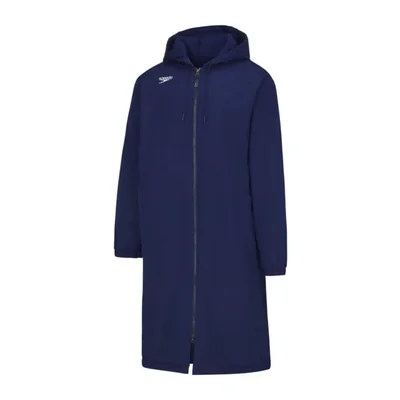 Abrigo Speedo Parka Forrado con Forro Polar Azul Marino Talla Mediana