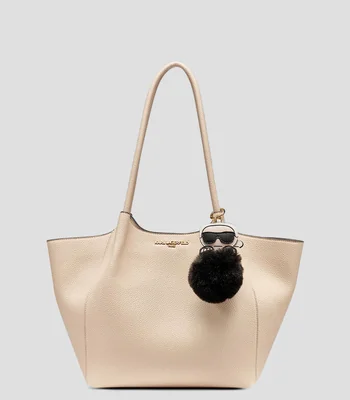 Bolsa tote crema Mujer