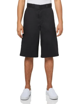 Pantalones Cortos de Trabajo Dickies 38 cm Negro Talla 34 Corte Holgado