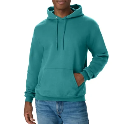 Sudadera con capucha Hanes X Large Musgo Español