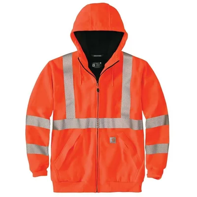 Sudadera Carhartt Large Tall Naranja Brillante Térmica