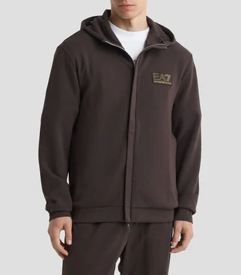 Sudadera con Cierre con Capucha Hombre