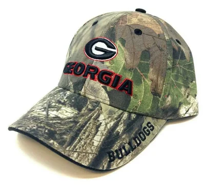 Gorra National Cap Georgia Bulldogs Camuflaje con Visera Curva Ajustable