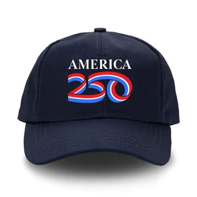 Gorra AMERICA 250 Aniversario USA Azul Marino sin Estructura