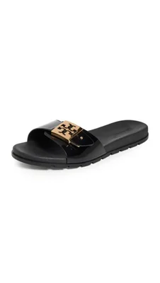 Sandalia Tory Burch 11 Mediana Negro/Oro