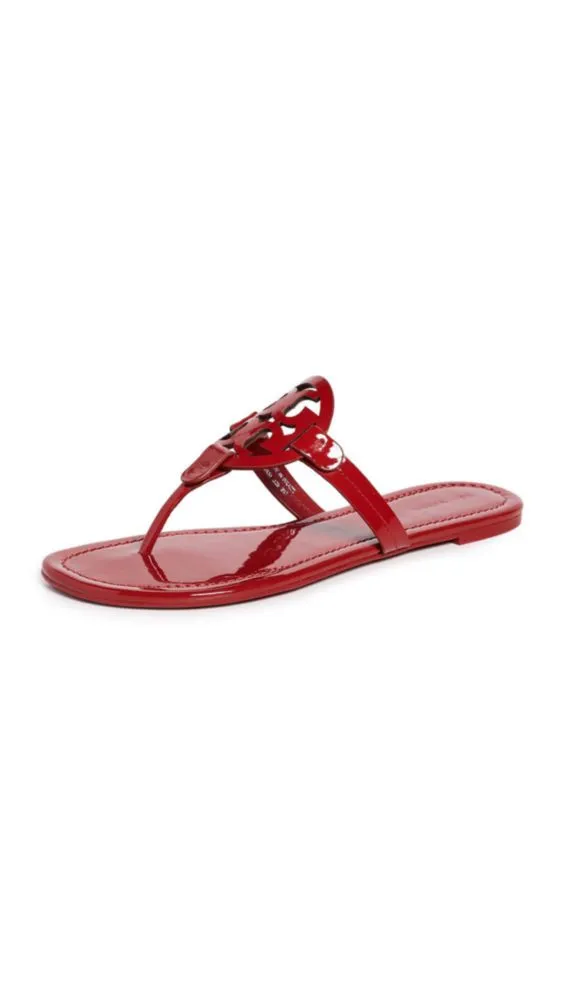Sandalia Tory Burch Miller Rojo Tucán US 5.5