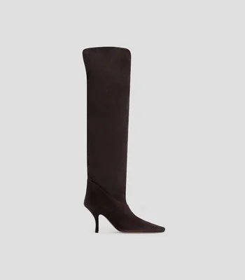 Botas largas con tacón delgado Mujer