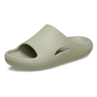 Sandalia Crocs Mellow Recovery Slides color Meteor talla 9 mujer / 7 hombre