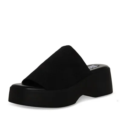 Sandalia de Plataforma Steve Madden Slinky30 Negra Talla 7