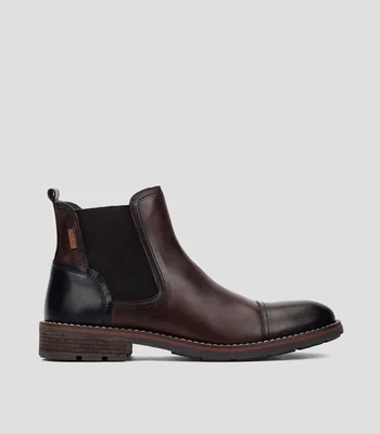 Botines en piel York Hombre